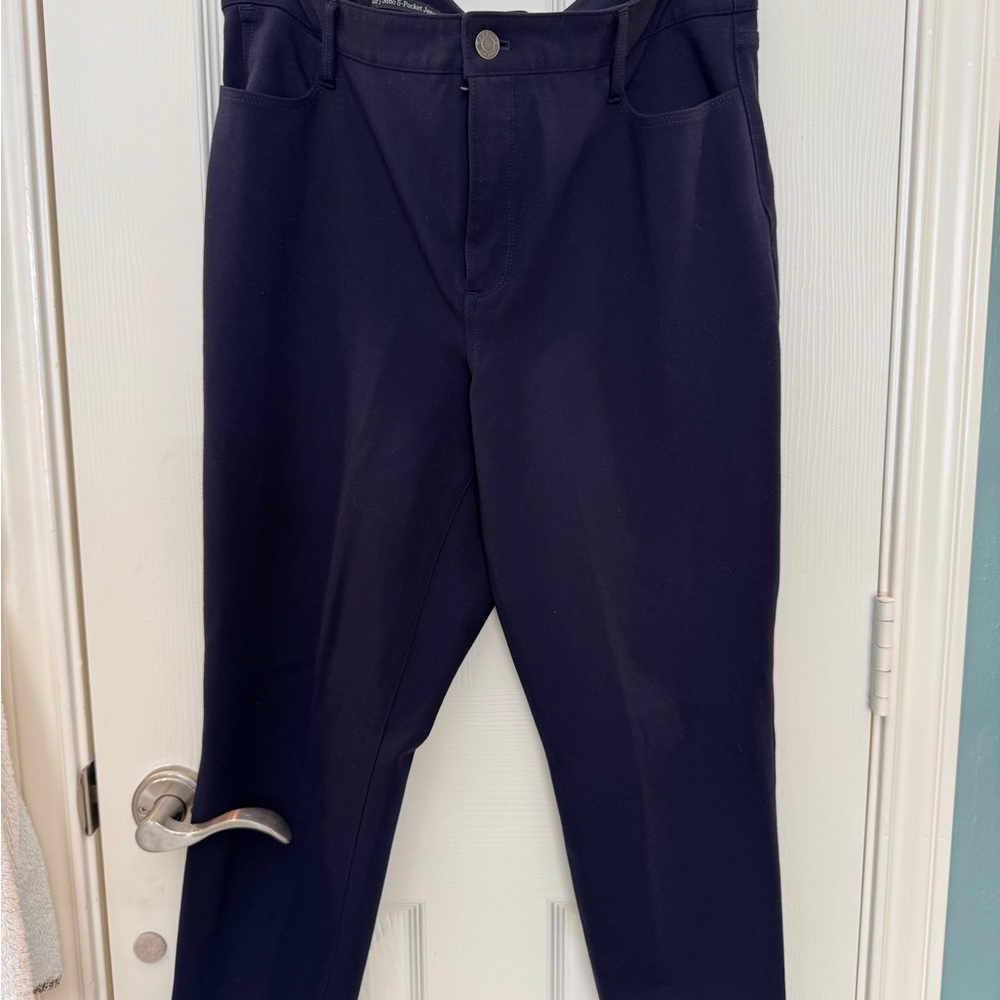 Talbots Navy Soho 5 Pocket Jeggings